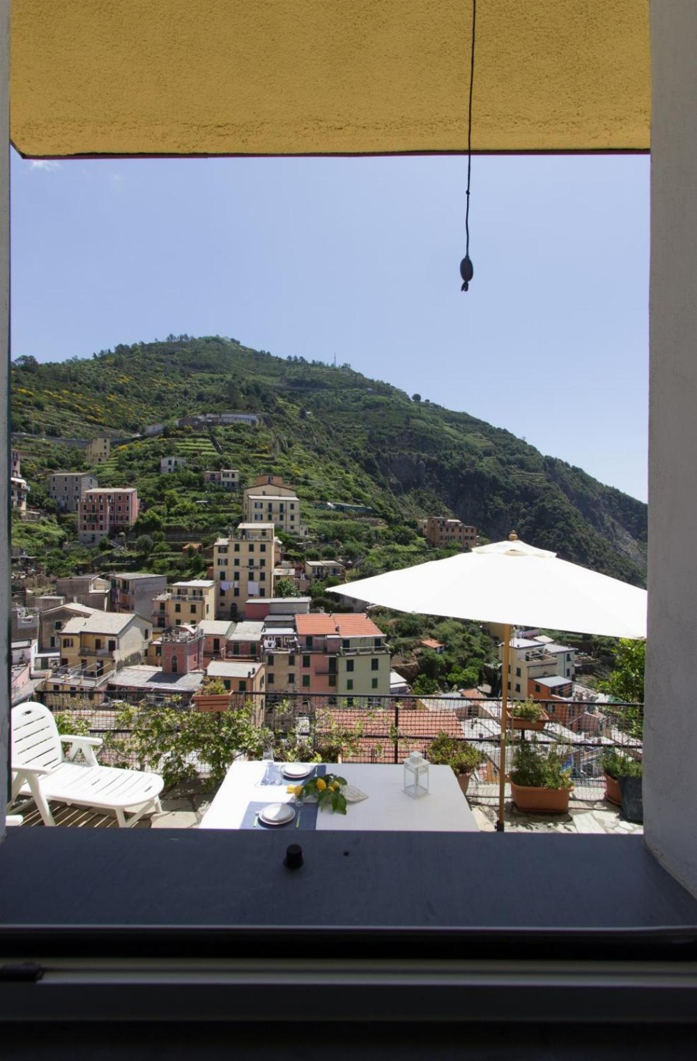 Villino Caterina House: big terrace seaview